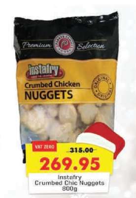 Instafry Crumbed Chic Nuggets