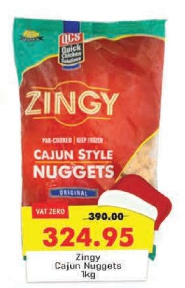 Zingy Cajun Nuggets 1kg