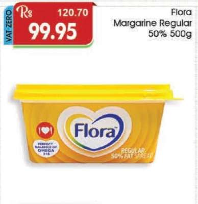 Flora Margarine Regular 50% 500g