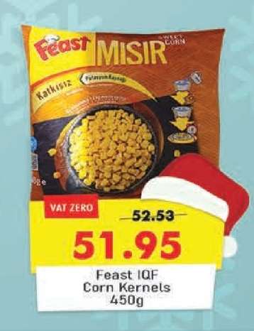 Feast IQF Corn Kernels 450g