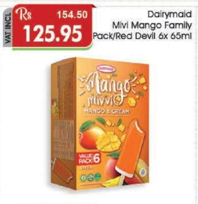 Dairymaid Mivi Mango Family Pack/Red Devil 6x65ml