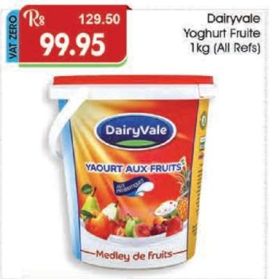 Dairyvale Yoghurt Fruite 1kg