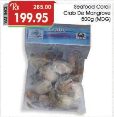Seafood Corail Crab De Mangrove 500g (MDG)