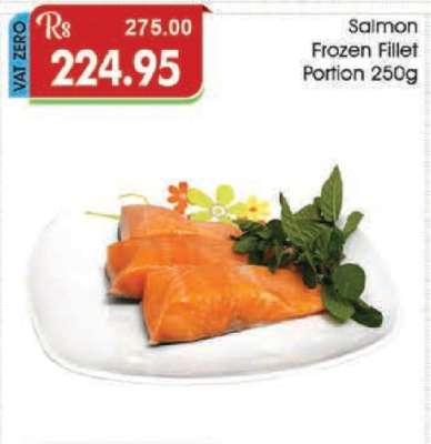 Salmon Frozen Fillet Portion 250g
