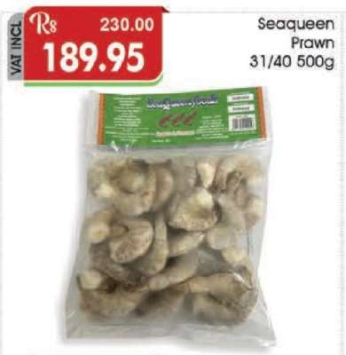 Seaqueen Prawn 31/40 500g