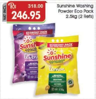 Sunshine Washing Powder Eco Pack