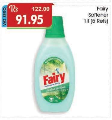 Fairy Softener 1lt (5 Refs)