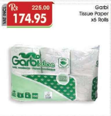 Garbi Tissue Paper x6 Rolls