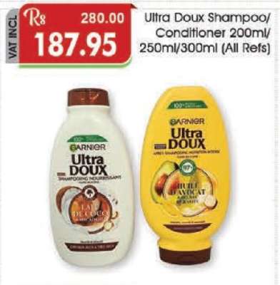 Ultra Doux Shampoo/Conditioner 200ml/250ml/300ml