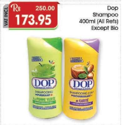 Dop Shampoo 400ml (All Refs) Except Bio