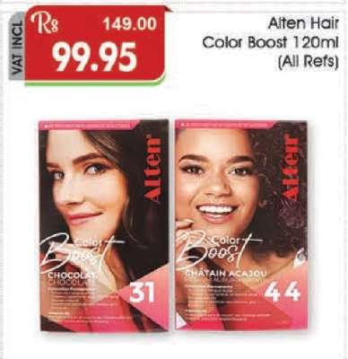 Alten Hair Color Boost 120ml (All Refs)