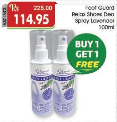 Foot Guard Relax Shoes Deo Spray Lavender 100ml