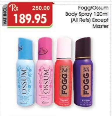 Fogg/Ossum Body Spray 120ml