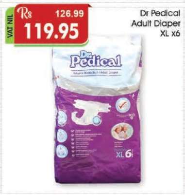 Dr Pedical Adult Diaper XL X6