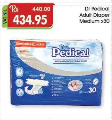 Dr Pedical Adult Diaper Medium x30