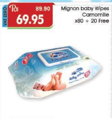 Mignon Baby Wipes Camomille