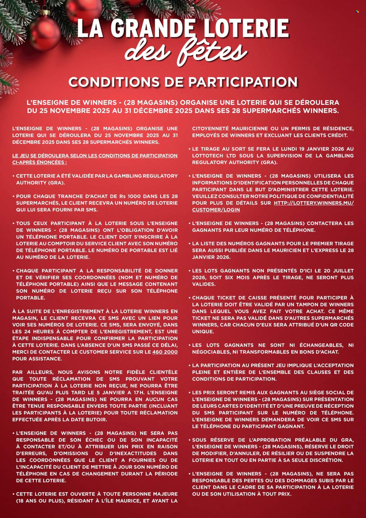 Winners catalogue - 18.12.2025 - 31.12.2025. Page 3