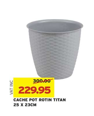 CACHE POT ROTIN TITAN