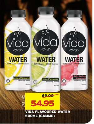 VIDA FLAVOURED WATER
