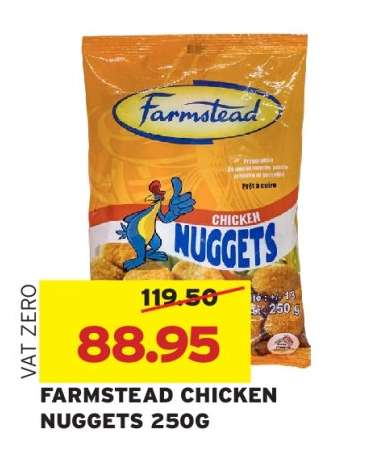 Farmstead Chicken Nuggets 250G