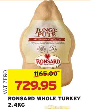 RONSARD WHOLE TURKEY