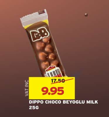 DIPPO CHOCO BEYOGLU MILK 25G