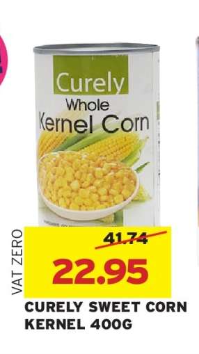 CURELY SWEET CORN KERNEL 400G