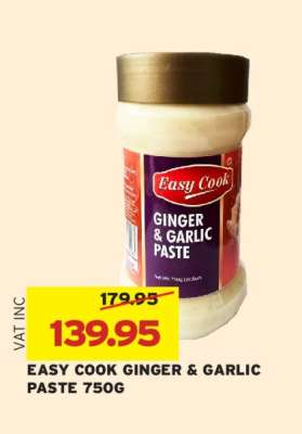 EASY COOK GINGER GARLIC PASTE 750G