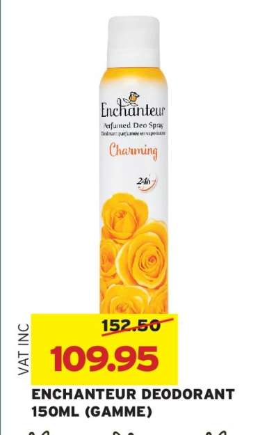ENCHANTEUR DEODORANT 150ML (GAMME)