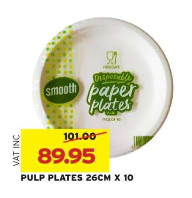 PULP PLATES 26CM X 10