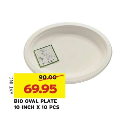 BIO OVAL PLATE