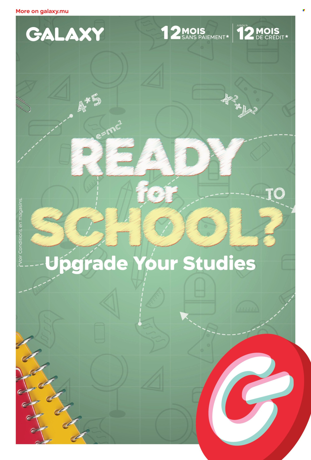 Galaxy catalogue. Page 1