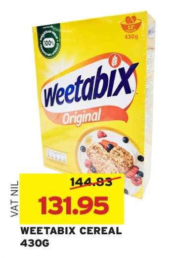 WEETABIX CEREAL 430G