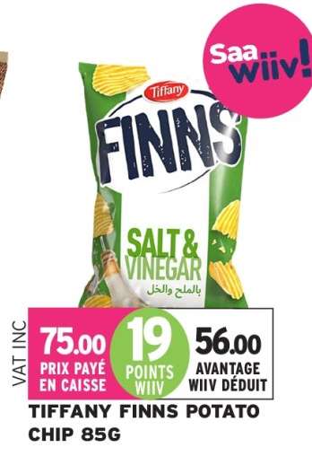 TIFFANY FINNS POTATO CHIP 85G