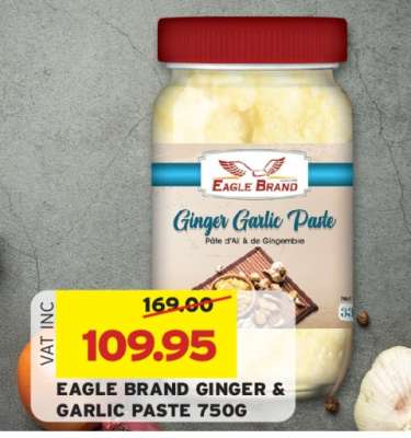EAGLE BRAND GINGER & GARLIC PASTE 750G