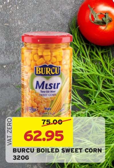 BURCU BOILED SWEET CORN