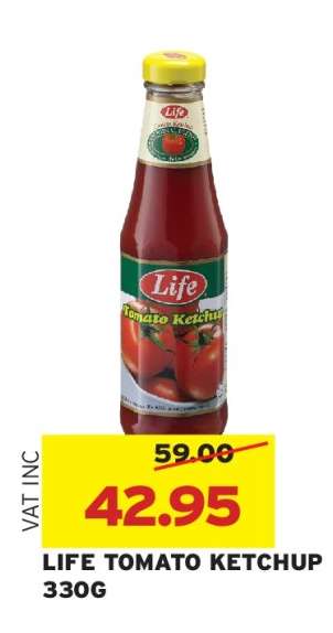 LIFE TOMATO KETCHUP