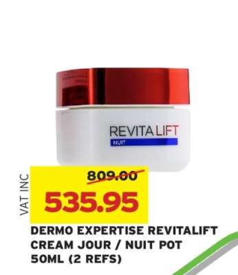 DERMO EXPERTISE REVITALIFT CREAM JOUR / NUIT POT