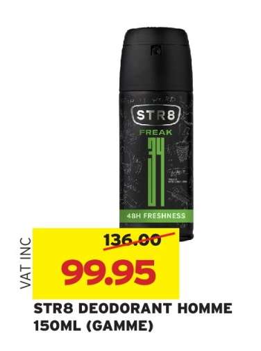 STR8 DEODORANT HOMME 150ML (GAMME)