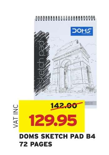 DOMS SKETCH PAD B4