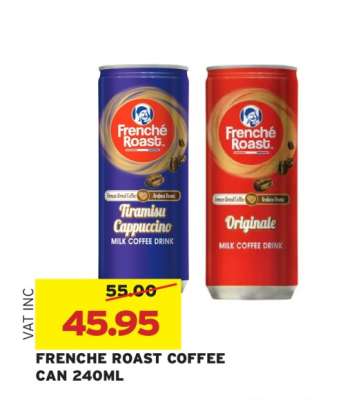 FRENCHE ROAST COFFEE CAN 240ML