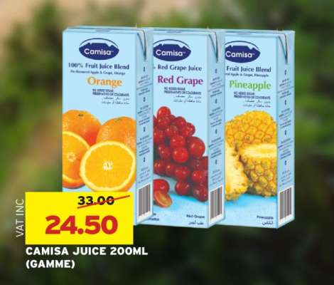 CAMISA JUICE 200ML (GAMME)