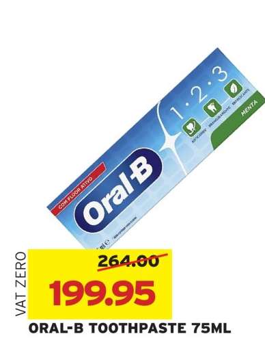 ORAL-B TOOTHPASTE 75ML