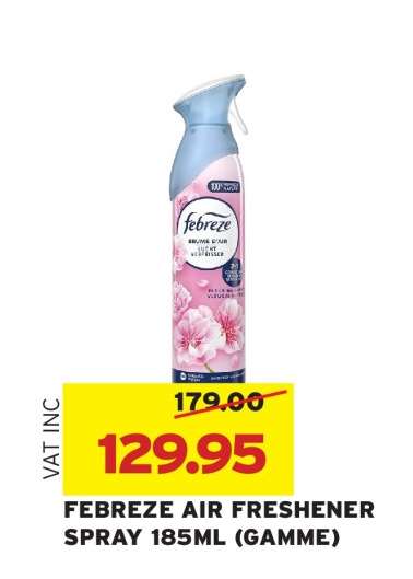 FEBREZE AIR FRESHENER SPRAY 185ML (GAMME)