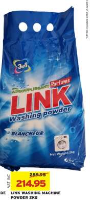 LINK WASHING MACHINE POWDER 2KG