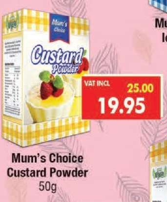 Mum’s Choice Custard Powder
