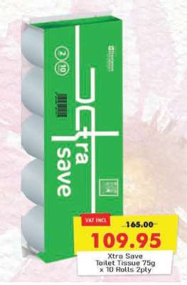 Xtra Save Toilet Tissue