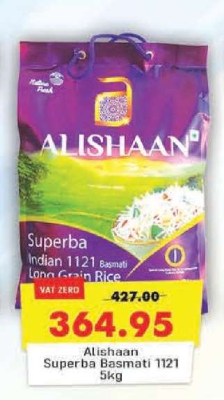 Alishaan Superba Basmati 1121 5kg
