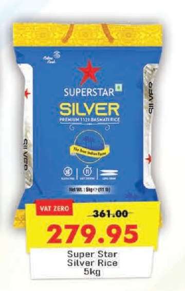 Super Star Silver Rice 5kg