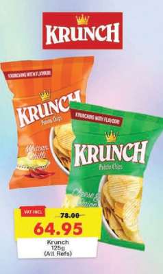 Krunch 125g (All Refs)